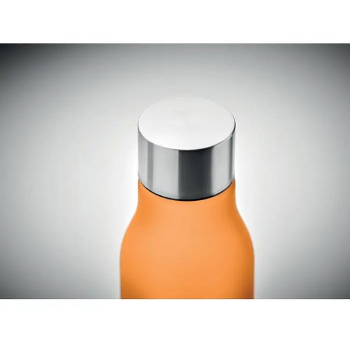 Rpet drinkfles 600ml Glacier rpet transparant oranje