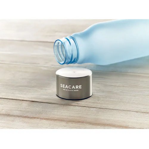 Rpet drinkfles 600ml Glacier rpet transparant licht blauw