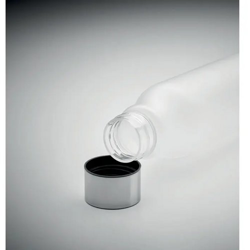 Rpet drinkfles 600ml Glacier rpet transparant wit