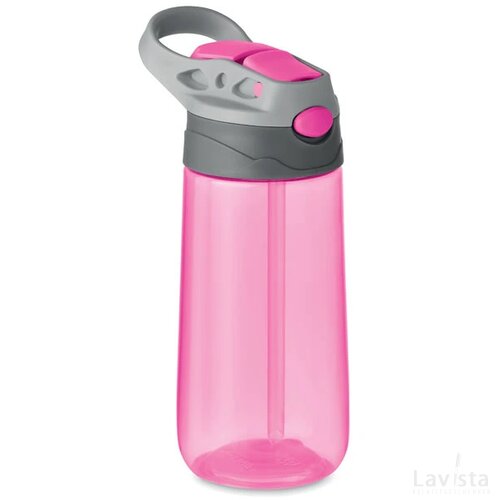 Tritan™ drinkfles 450ml Shiku transparant rose