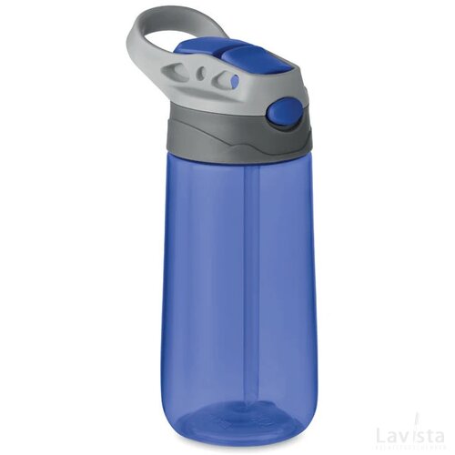 Tritan™ drinkfles 450ml Shiku transparant blauw