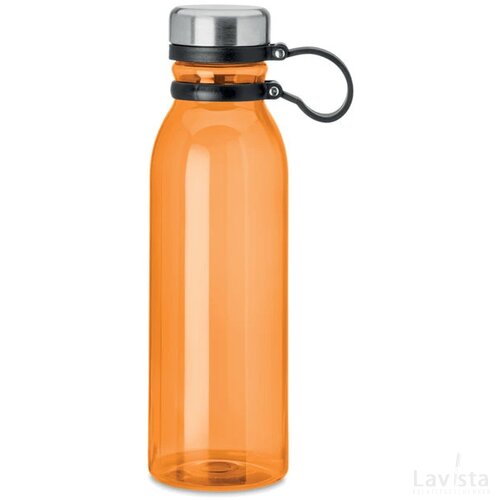 Rpet drinkfles 780ml Iceland rpet transparant oranje