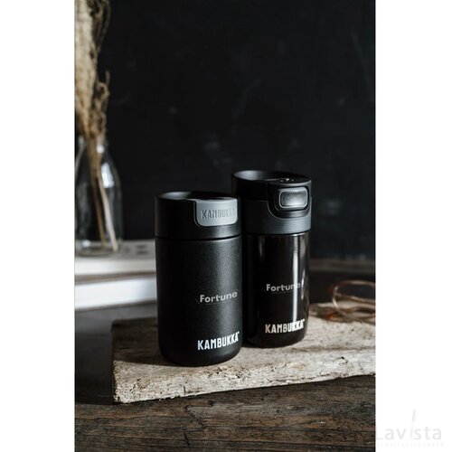 Kambukka® Etna 300 Ml Thermosbeker Zwart