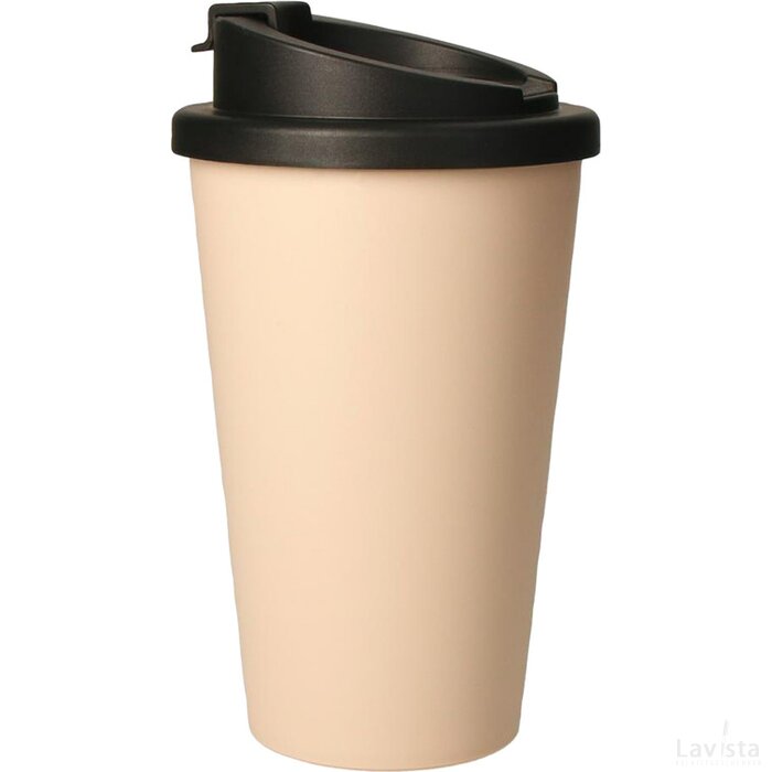 Eco Coffee Mug Premium Deluxe 350 Ml Beige