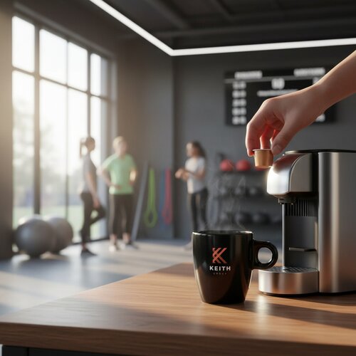 Coffeecup 200 ml Zwart/Zwart 200 ml