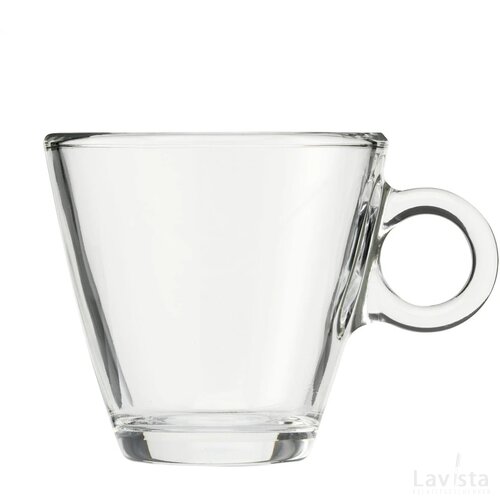 Lugano Koffieglas 230 ml Transparant