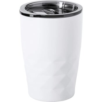 Blur Koper Geïsoleerde Thermobeker Wit
