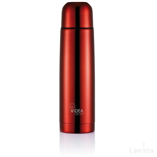 Roestvrijstalen isoleerfles rood