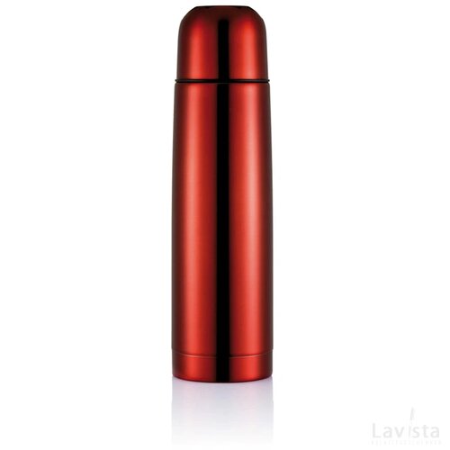 Roestvrijstalen isoleerfles rood