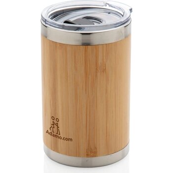 Bamboe koffie beker bruin