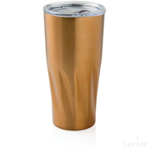 Copper isoleer mok goudkleurig
