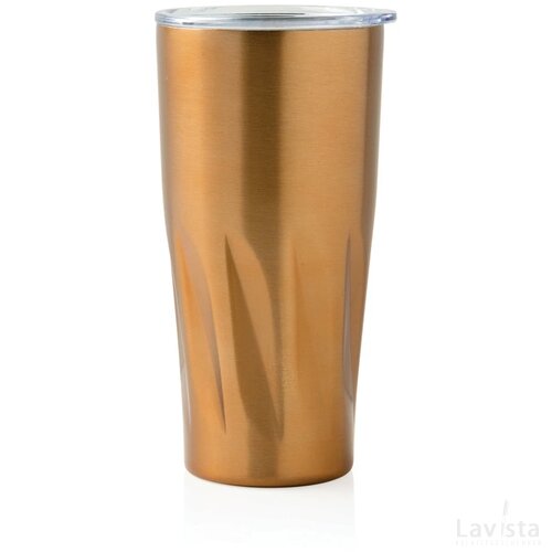 Copper isoleer mok goudkleurig