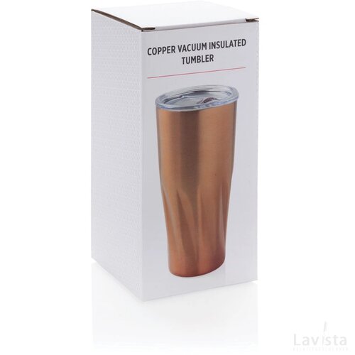 Copper isoleer mok goudkleurig