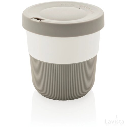 PLA cup coffee to go 280ml grijs