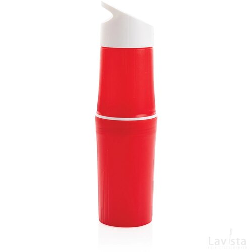BE O Bottle, Waterfles, gemaakt in Europa rood