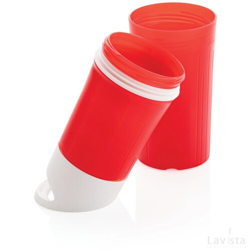 BE O Bottle, Waterfles, gemaakt in Europa rood