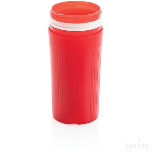 BE O Bottle, Waterfles, gemaakt in Europa rood