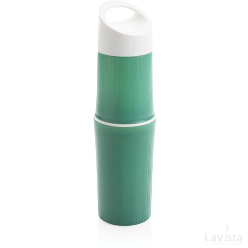 BE O Bottle, Waterfles, gemaakt in Europa groen