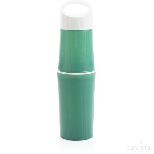 BE O Bottle, Waterfles, gemaakt in Europa groen