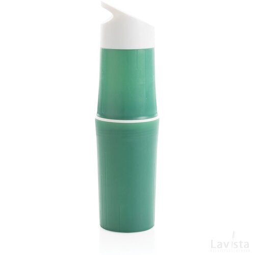 BE O Bottle, Waterfles, gemaakt in Europa groen