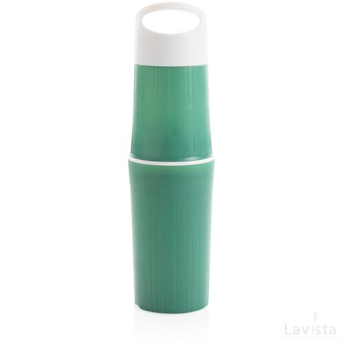 BE O Bottle, Waterfles, gemaakt in Europa groen