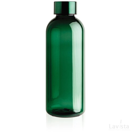 Lekvrije waterfles met metallic dop groen