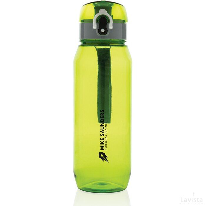 Tritan fles XL 800ml groen, grijs