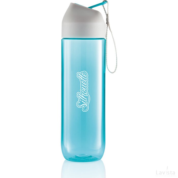 Neva Tritan waterfles turquoise, grijs