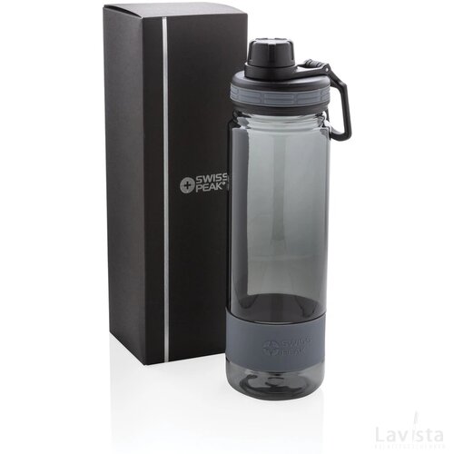 Tritan fles grijs, antraciet