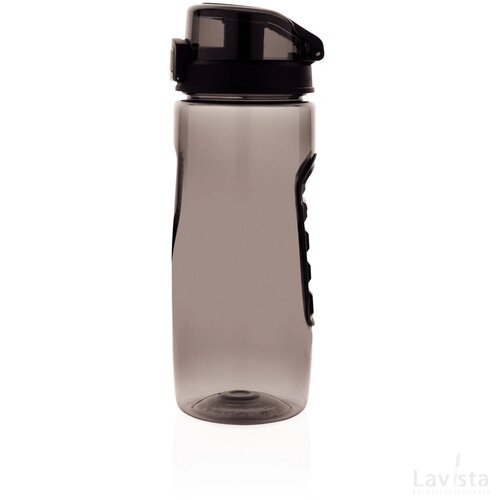 Swiss Peak deluxe tritan sportfles zwart, zwart