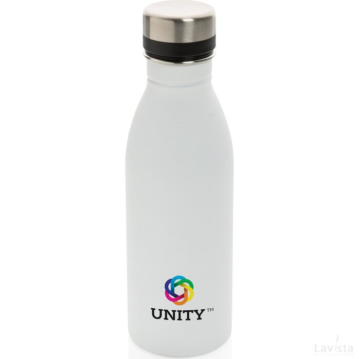 Deluxe RVS water fles wit