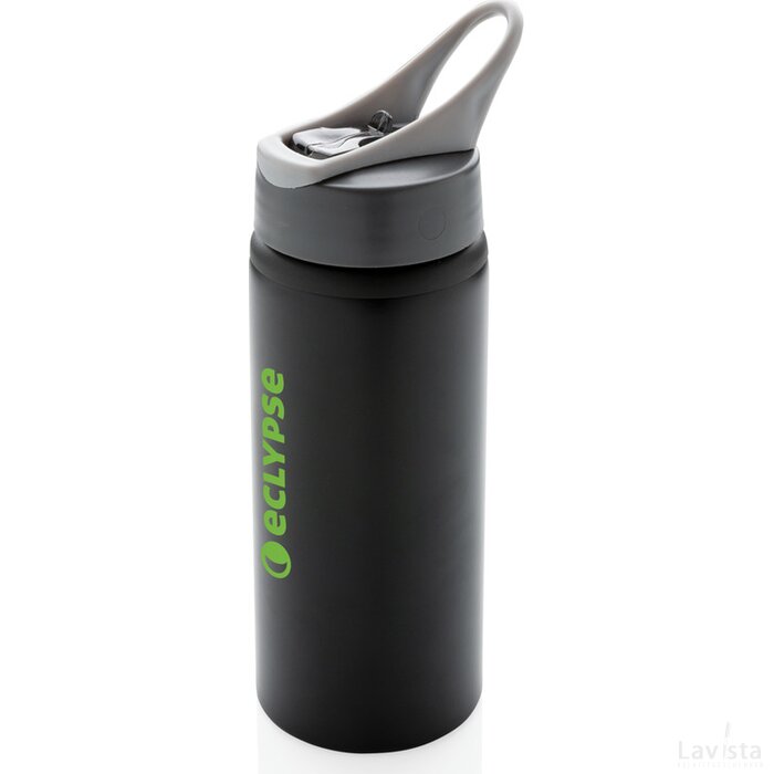 Aluminium sportfles zwart