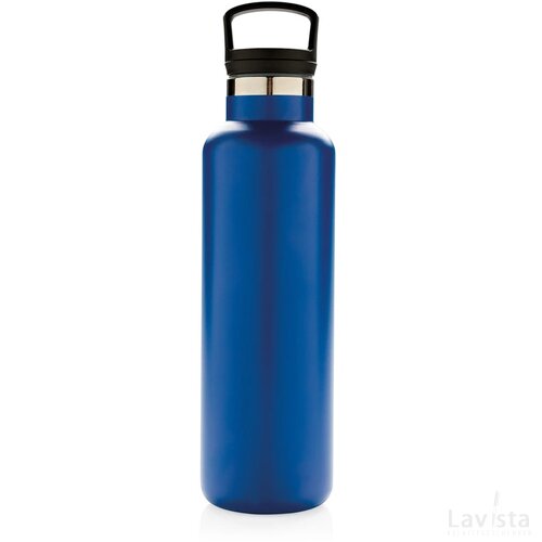Standard mouth infuser vacuüm isoleerfles blauw