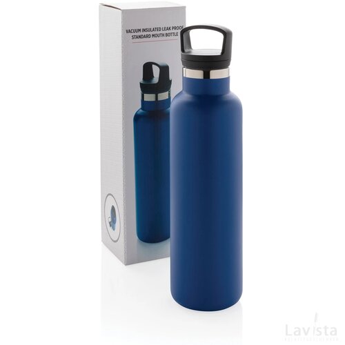 Standard mouth infuser vacuüm isoleerfles blauw
