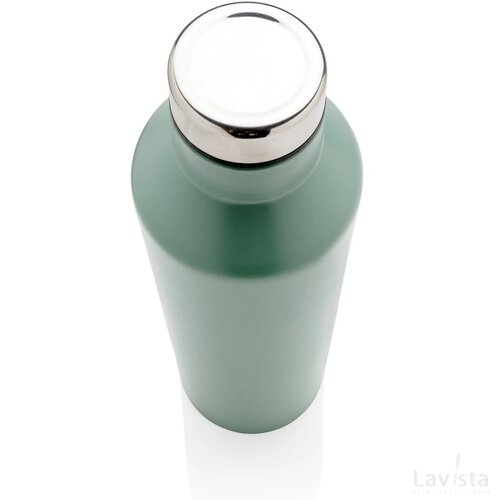 Moderne vacuüm roestvrijstalen waterfles groen