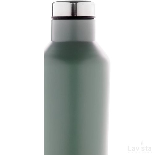 Moderne vacuüm roestvrijstalen waterfles groen