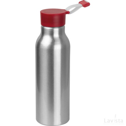 Drinklfes metaal rood