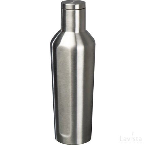 Drinkfles grijs silvergrey zilvergrijs