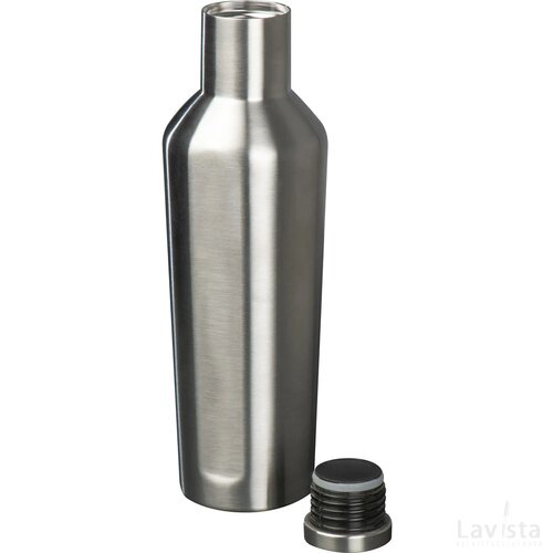 Drinkfles grijs silvergrey zilvergrijs