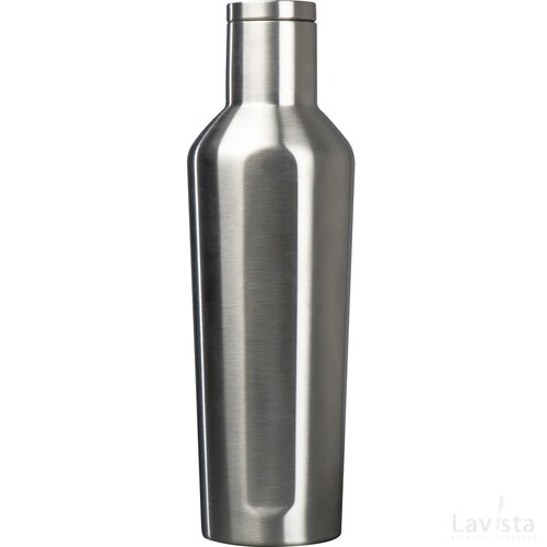 Drinkfles grijs silvergrey zilvergrijs