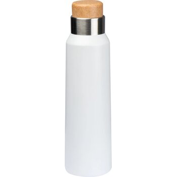 Drinkfles van rvs 500 ml wit