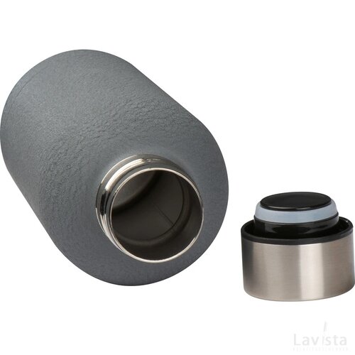 Premium drinkfles grijs silvergrey zilvergrijs