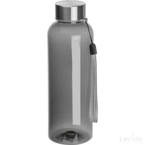 drinkfles, RPET grijs silvergrey zilvergrijs