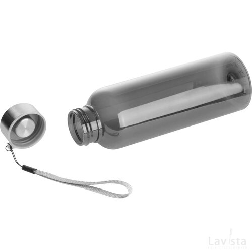 drinkfles, RPET grijs silvergrey zilvergrijs