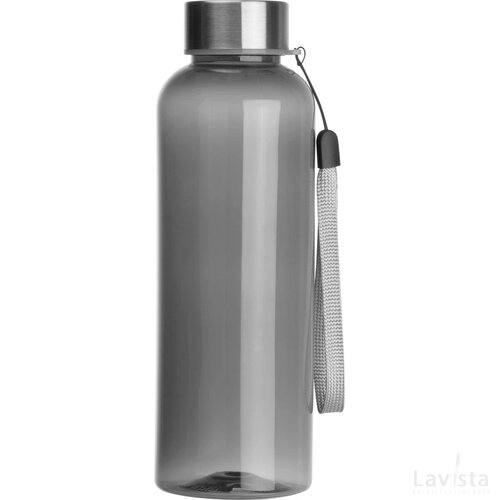 drinkfles, RPET grijs silvergrey zilvergrijs