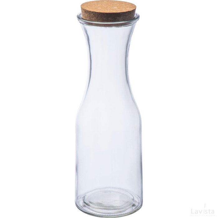 Fles van glas transparant