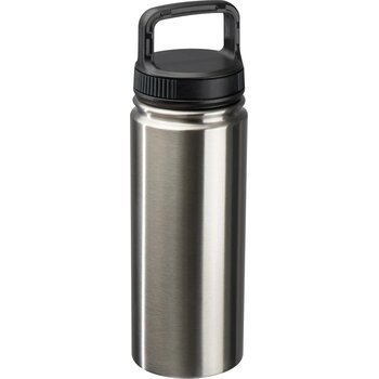 Vacuüm drinkfles met 550 ml inhoud grijs silvergrey zilvergrijs