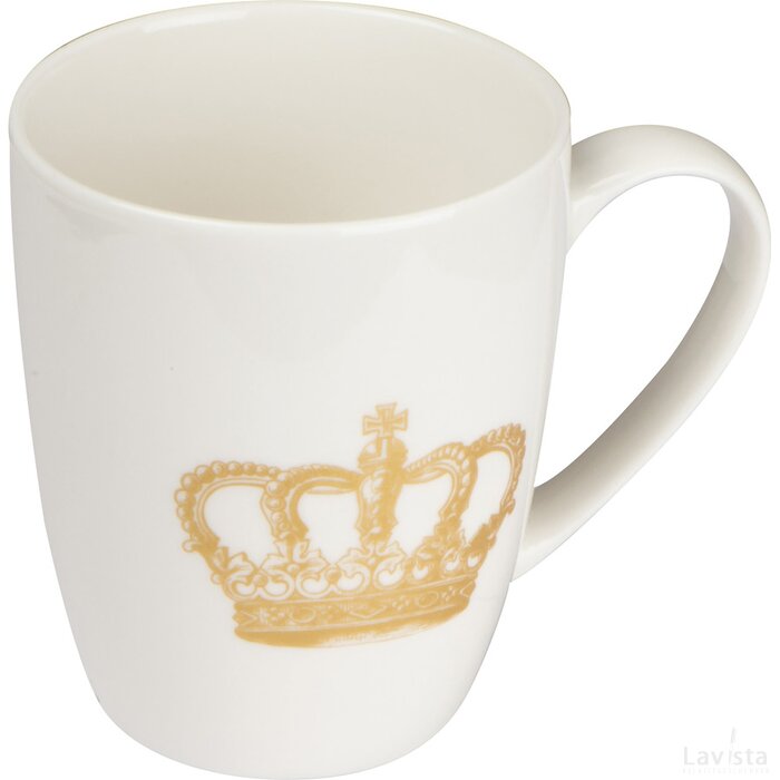 Kopje van porcelein wit