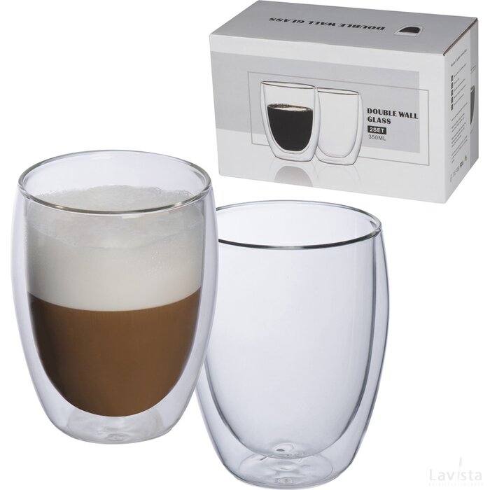 Cappucino set transparant