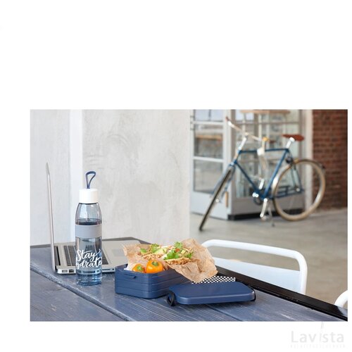 Mepal Waterfles Ellipse 500 Ml Drinkfles Wit